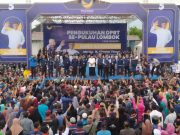 Disambut Ribuan Warga, Anies : Masyarakat Lombok Luar Biasa