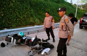 Bule Australia Pengendara Moge Tewas Kecelakaan di Mandalika