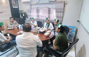 Datangi Polres Lotim, HMI Cabang Selong Pertanyakan Kasus Perusakan Bale Adat di Keruak