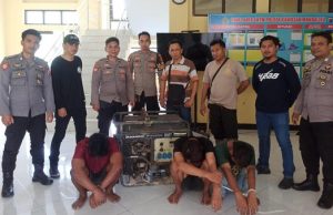Tiga Pencuri Genset di Areal Parkir Sirkuit Mandalika Ditangkap
