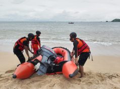 Seorang Pria Diduga Terseret Ombak di Pantai Mawun Lombok Tengah