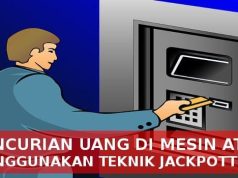 Uang Rp 528 Juta Dibobol dari ATM dengan Modus Jackpotting Ilustrasi pembobolan ATM menggunakan teknik jackpotting. (foto istimewa)