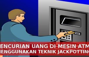 Uang Rp 528 Juta Dibobol dari ATM dengan Modus Jackpotting Ilustrasi pembobolan ATM menggunakan teknik jackpotting. (foto istimewa)