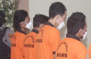 4 Pelaku Narkoba Ditangkap Saat Asyik Konsumsi Sabu