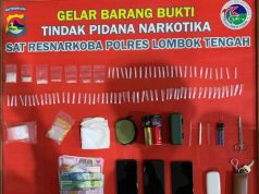 Pelaku Narkoba Ini Tabrak Polisi Saat Ditangkap