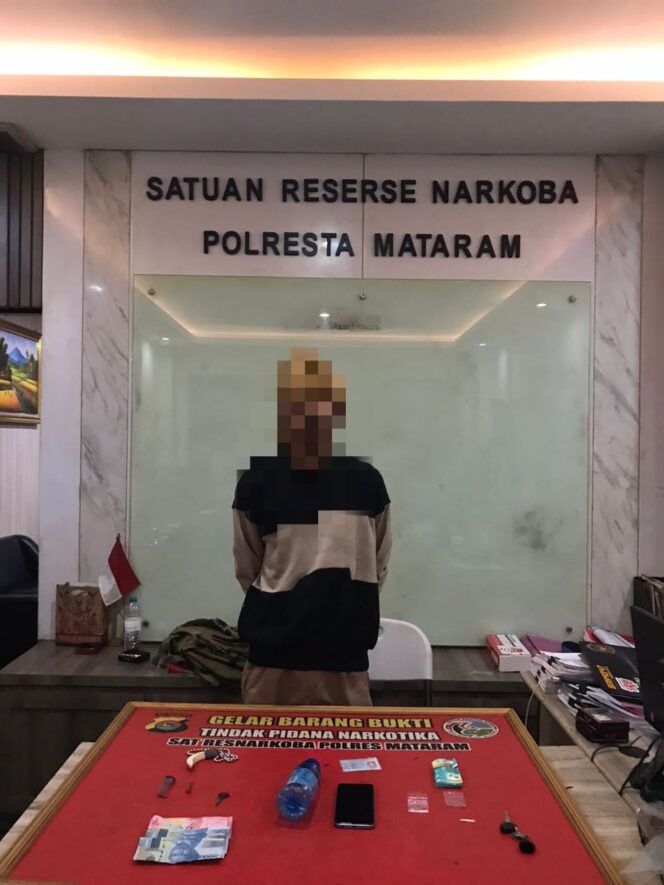 
					Lawan Petugas,Terduga Pengedar Sabu Diringkus