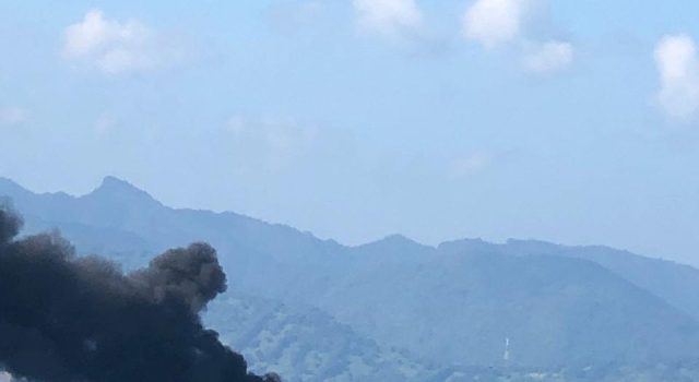 Speedboat Terbakar di Gili Trawangan