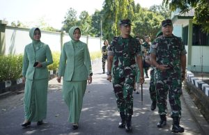 Kunker ke Korem 162/WB, Pangdam IX/Udayana Ingatkan Ketahanan Pangan