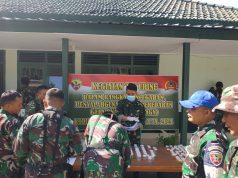 Ratusan Personil Kodim Lombok Timur Tes Urine, Positif Narkoba Akan Dipenjara dan Dipecat
