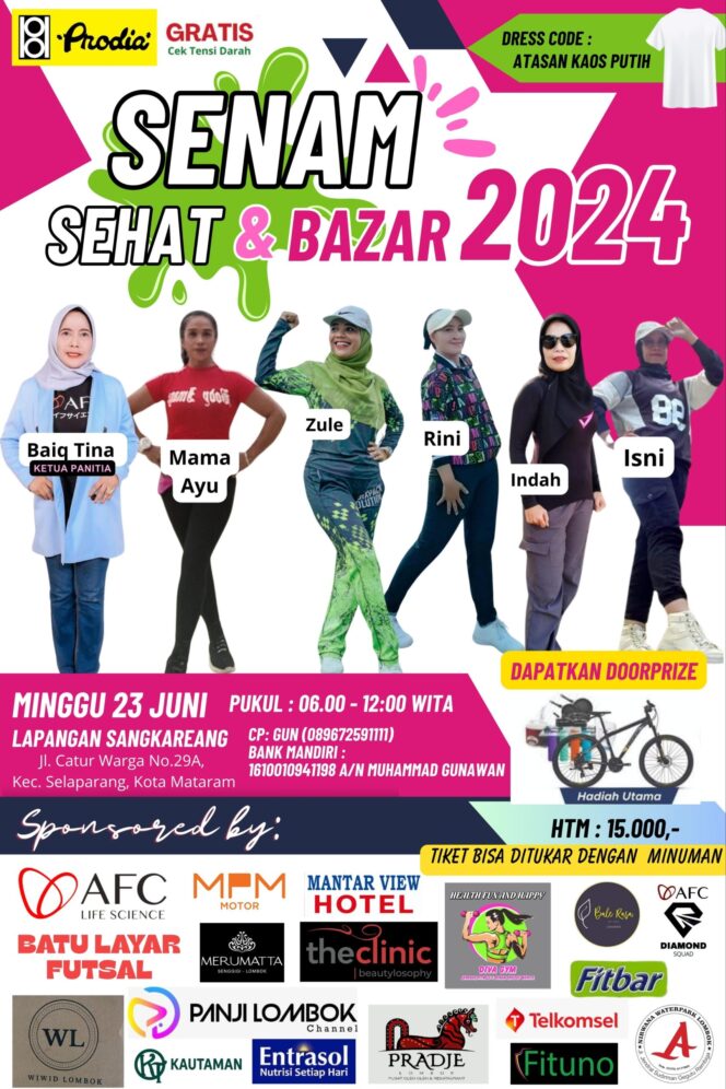 
					Ayo Ikuti Senam Sehat AFC, Dapatkan Sehatnya dan Doorprizenya