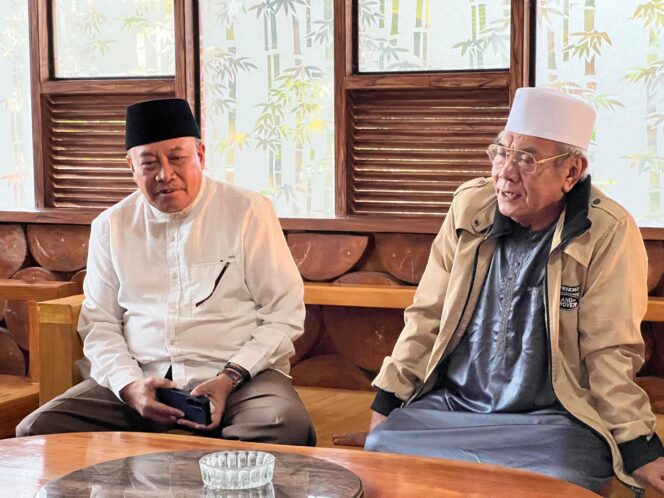 
					Miq Gita dan TGH Fadli Bodak Bahas Konsep Ketahanan Pangan NTB