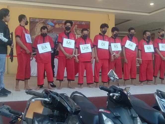 
					Polda NTB dan Polres Jajaran Kembali Amankan 376 Tersangka Tindak Pidana 3C