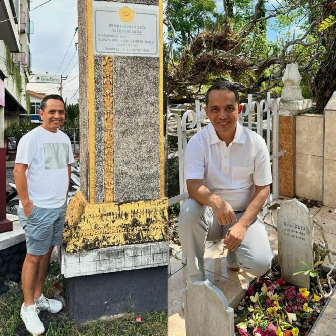 
					Anak Bupati Lombok Barat Alm Drs. Said Ziarah ke Lombok dan Kenang Monumen Pembangunan Sang Ayah