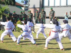 Kontingen Karate Inkai Kodim Bima Kembali Sabet Medali Emas di Liga Bupati Cup