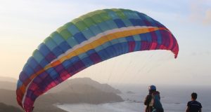 Sky Lancing Lombok Jadi Primadona Atlet Paralayang Dunia