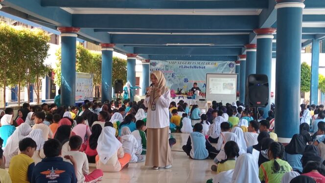 
					Balai Besar POM Mataram Edukasi Pelajar Tentang Keamanan Obat dan Makanan