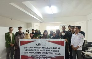 Mahasiswa UNIZAR Mataram Deklarasi Pilkada Damai 2024