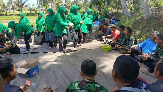 
					Lokasi TMMD Desa Kesik Didatangi Ketua Persit KCK Cabang XXIX Dim Lombok Timur