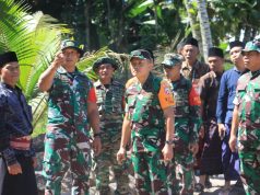 Kodam IX Udayana Sambangi Program TMMD 121 Kodim Lombok Timur