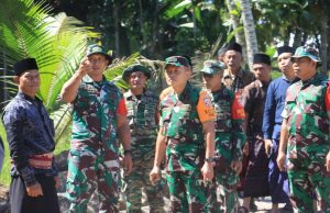 Kodam IX Udayana Sambangi Program TMMD 121 Kodim Lombok Timur