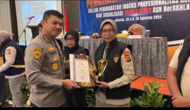 
					Polda NTB Jadi Polda Terbaik Kategori Dimensi Kompetensi IP ASN Wilayah Timur