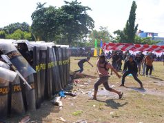 Siap Amankan Pemilukada 2024 Polres Lombok Utara Gelar Simulasi Sispamkota