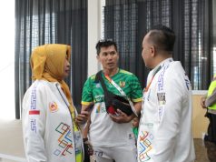 Hadir di Aceh, Ketum KONI NTB Semangati Atlet