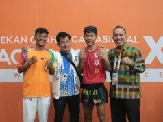 PON XXI: Dua Atlet Muaythai NTB ke Final