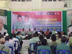 Tim Pemenangan Luthfi-Wahid Dikukuhkan, Relawan Diajak Rangkul Semua Pihak