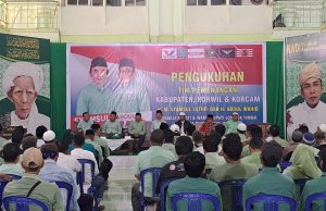 Tim Pemenangan Luthfi-Wahid Dikukuhkan, Relawan Diajak Rangkul Semua Pihak