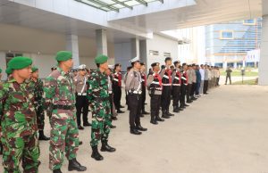 200 Personel Gabungan Siap Amankan Debat Perdana Pilkada Bupati dan Wabup Lombok Tengah