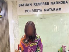 Hendak Transaksi Narkoba di Mataram, Perempuan Asal Surabaya Ini Tertangkap Polisi