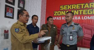 Proses Pungutan Suara di Dalam Lapas Lombok Barat Dipastikan Berjalan Lancar dan Aman