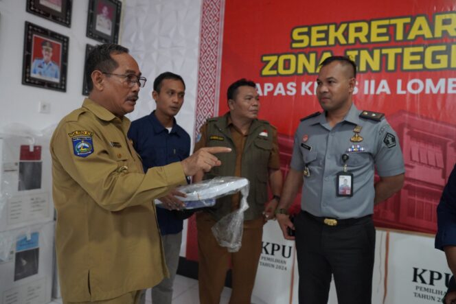 
					Proses Pungutan Suara di Dalam Lapas Lombok Barat Dipastikan Berjalan Lancar dan Aman