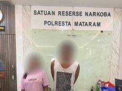 Diduga Edarkan Narkoba, Pasangan Suami Istri di Mataram Ditangkap Polisi