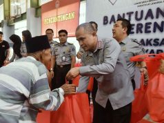 Lapas Lombok Barat Salurkan 50 Paket Bantuan Sosial Kepada Keluarga Warga Binaan dan Masyarakat