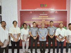 5 Warga Binaan Lapas Lombok Barat Terima Remisi Khusus Natal 2024