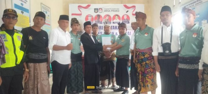 
					Suparja Resmi Maju Sebagai Calon Kepala Desa Prako Periode 2025-2033