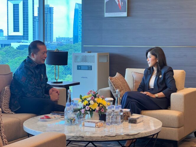 
					Lalu Iqbal dan Menteri Komdigi Bahas Blankspot di NTB