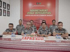 Lapas Lombok Barat Siap Dukung Percepatan Program Akselerasi Menimipas
