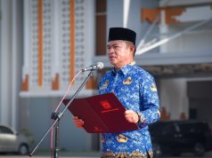 Pj Gubernur NTB Hassanudin Pamit dalam Upacara Hari Kesadaran Nasional