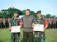 Dua Babinsa Terbaik Mendapat Penghargaan Umroh Gratis dari Korem 162/WB