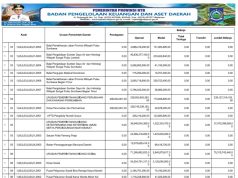 RINGKASAN APBD YANG DIKLASIFIKASIKAN MENURUT URUSAN PEMERINTAHAN DAERAH DAN ORGANISASI TAHUN ANGGARAN 2025