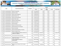 RINGKASAN APBD YANG DIKLASIFIKASIKAN MENURUT URUSAN PEMERINTAHAN DAERAH DAN ORGANISASI TAHUN ANGGARAN 2025
