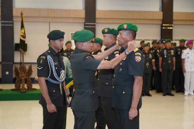 
					Brigjen TNI Moch Sjasul Arief Resmi Jabat Danrem 162/Wira Bhakti