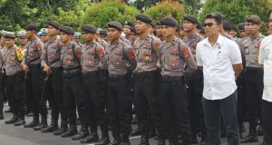 Polda NTB Kerahkan 255 Personel Amankan Sertijab Gubernur dan Wakil Gubernur NTB di Gedung DPRD