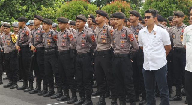 Polda NTB Kerahkan 255 Personel Amankan Sertijab Gubernur dan Wakil Gubernur NTB di Gedung DPRD