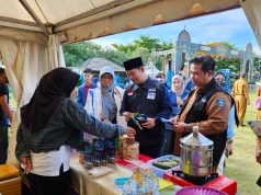 Balai Besar POM Mataram Sisir Lapak Penjual Takjil di Event Khasanah Ramadhan Islamic Center