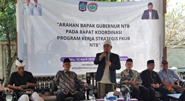 FKUB NTB Open House Halal Bihalal dan Dharmasanti di Taman Mayura