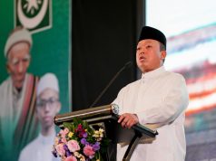 Menteri Nusron Wakili Presiden Hadiri Perayaan Hadi NW ke 72